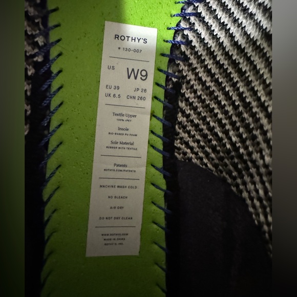 Rothy’s Python Almond Loafer in size 9 - Picture 6 of 10